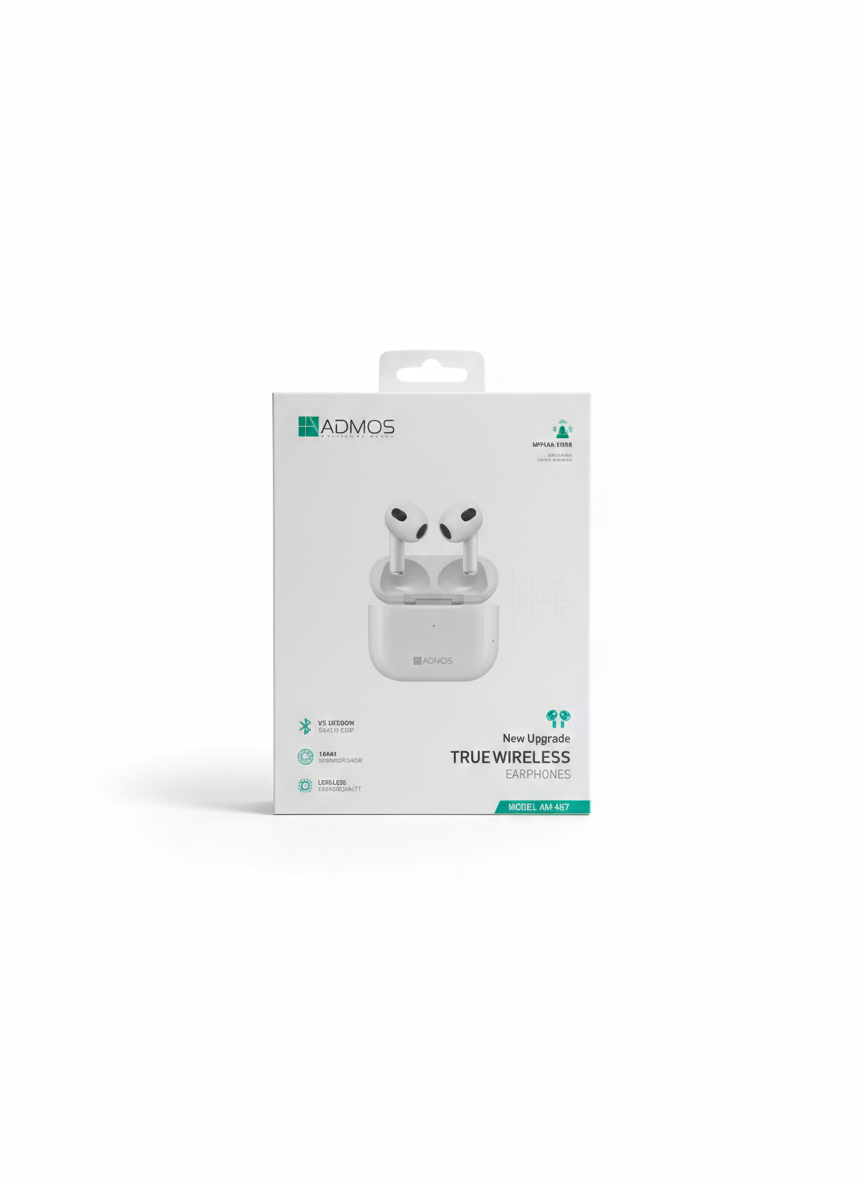 ADMOS TRUE WIRELESS EARPOD 5.3 VERSION SMART CHIP