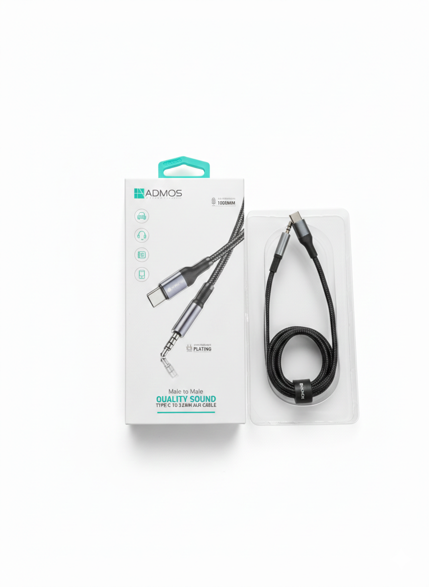 ADMOS AUX CABLE C-3.5MM