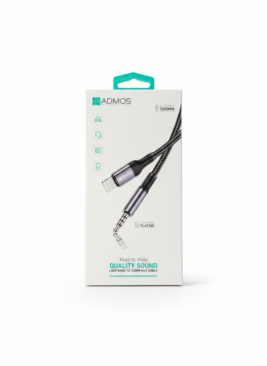 ADMOS AUX CABLE lightning-3.5MM