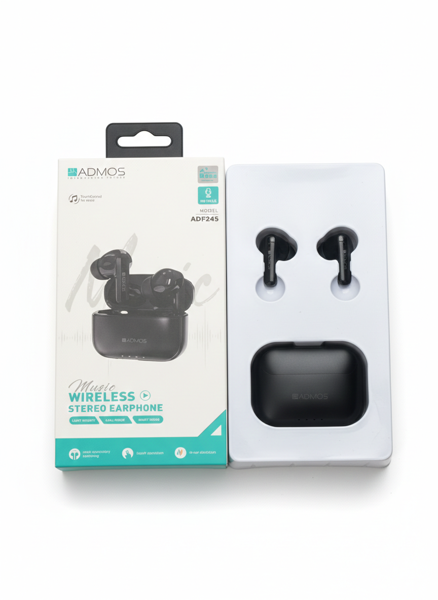 ADMOS WIRLESS STEREO EARPOD TOUCH CONTROL