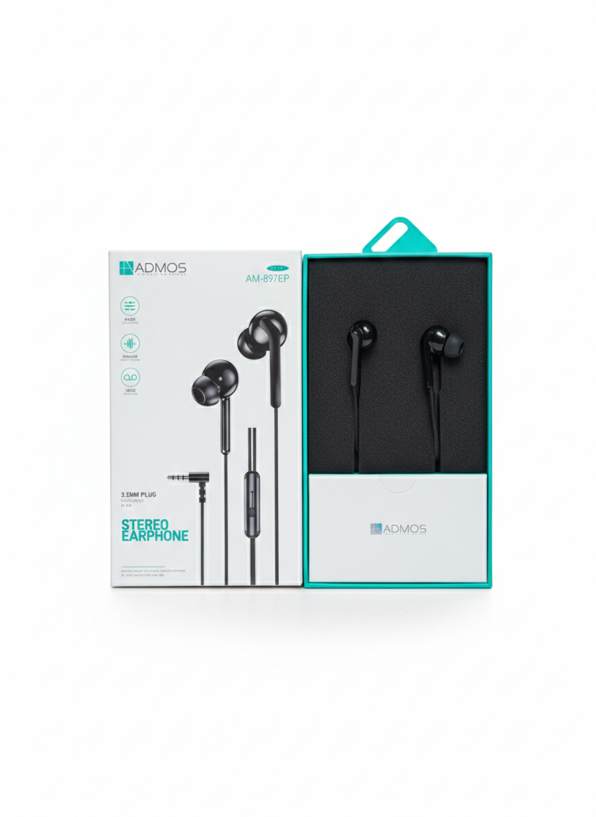 ADMOS STEREO HEADPHONE 3.5MM PLUG