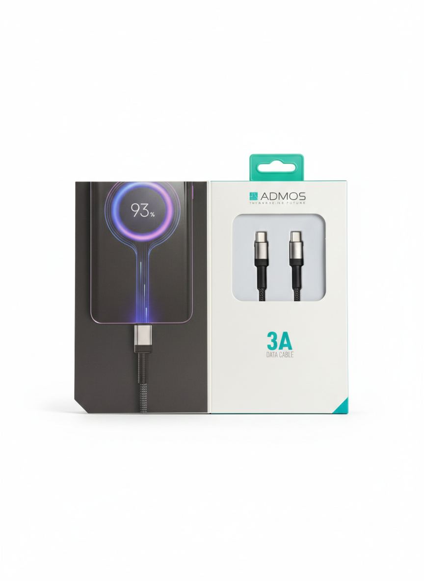 ADMOS FAST CHARGING DATA CABLE 3A C -C