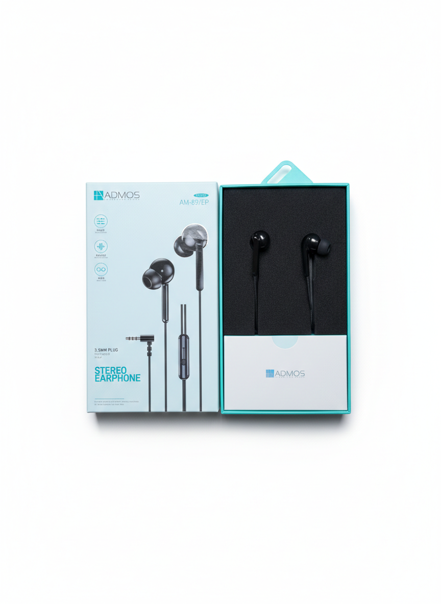 ADMOS STEREO HEADPHONE 3.5MM PLUG