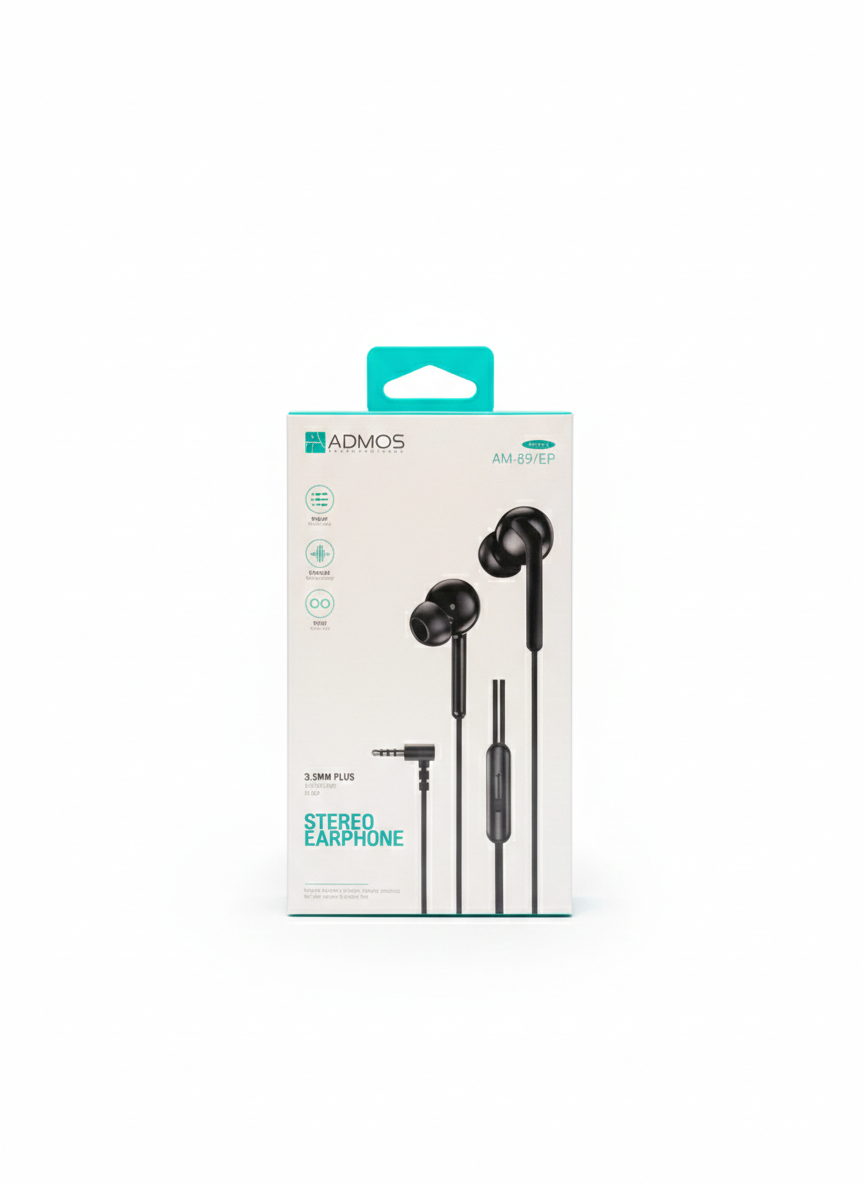 ADMOS STEREO HEADPHONE 3.5MM PLUG
