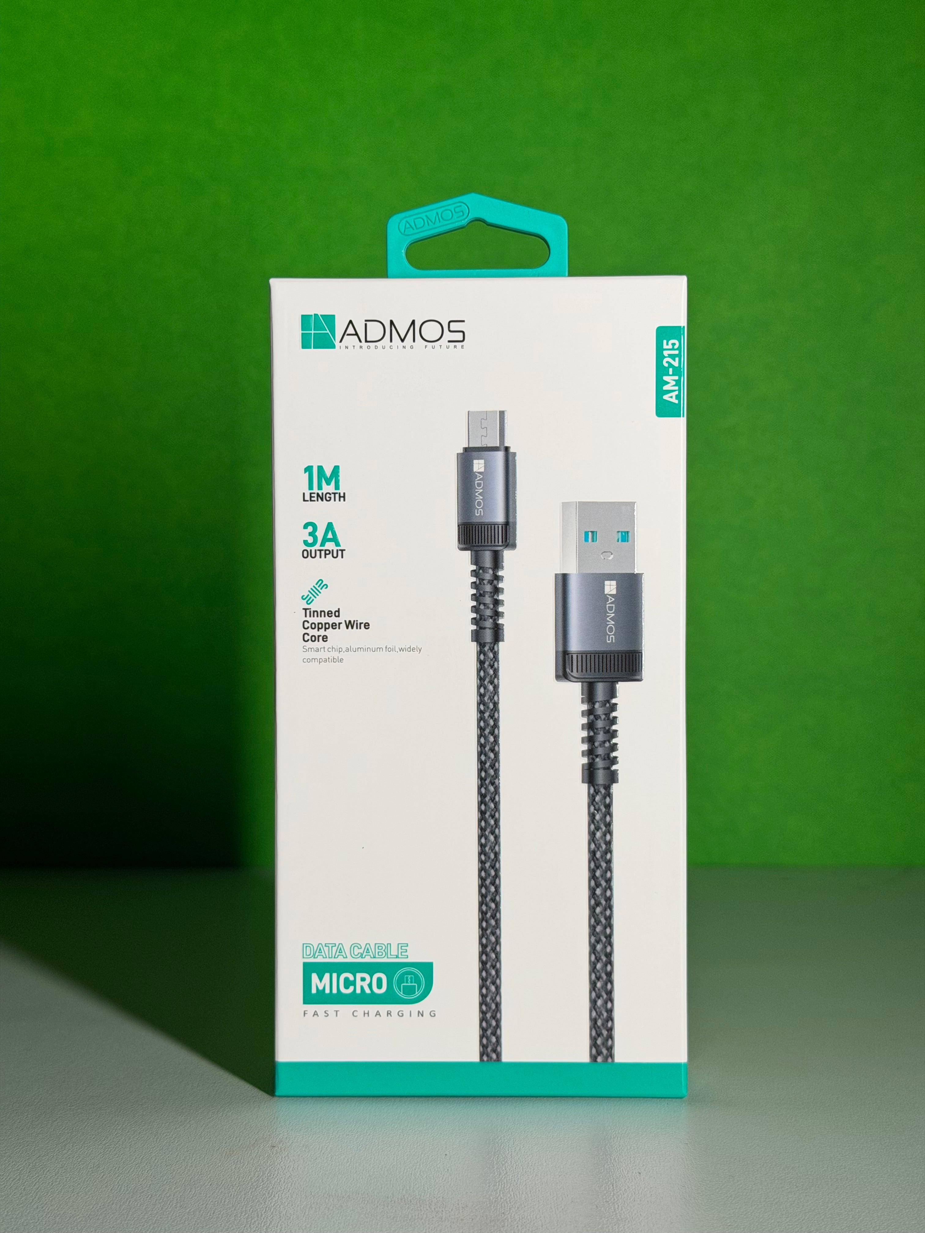 ADMOS DATA CABLE MICRO 3A 1MTR