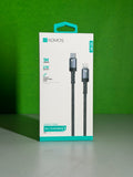 ADMOS DATA CABLE NYLON TYPE-C TO LIGHTNING 27W 1MTR