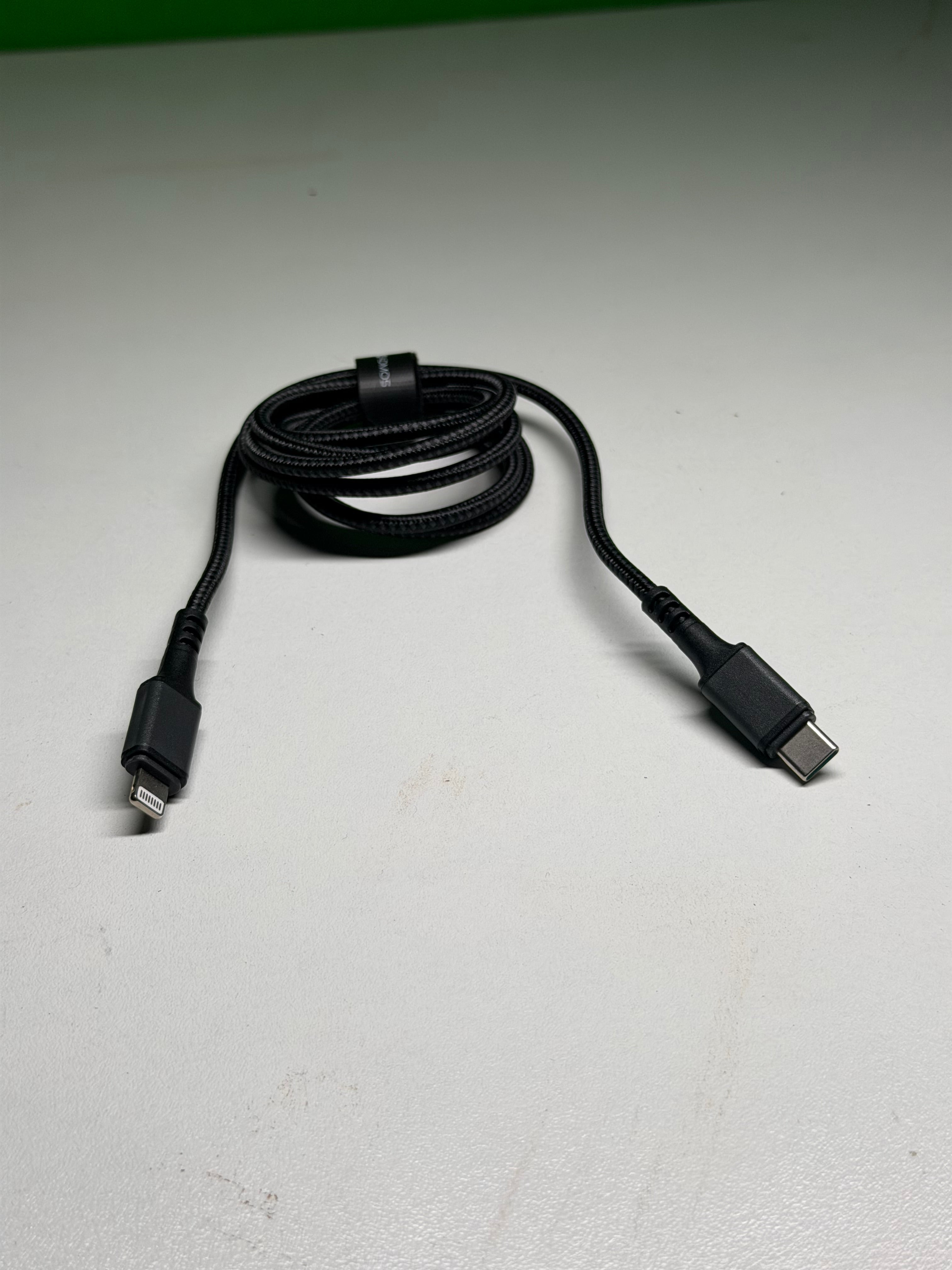 ADMOS NYLON DATA CABLE TYPE-C TO LIGHTNING 120CM/35W