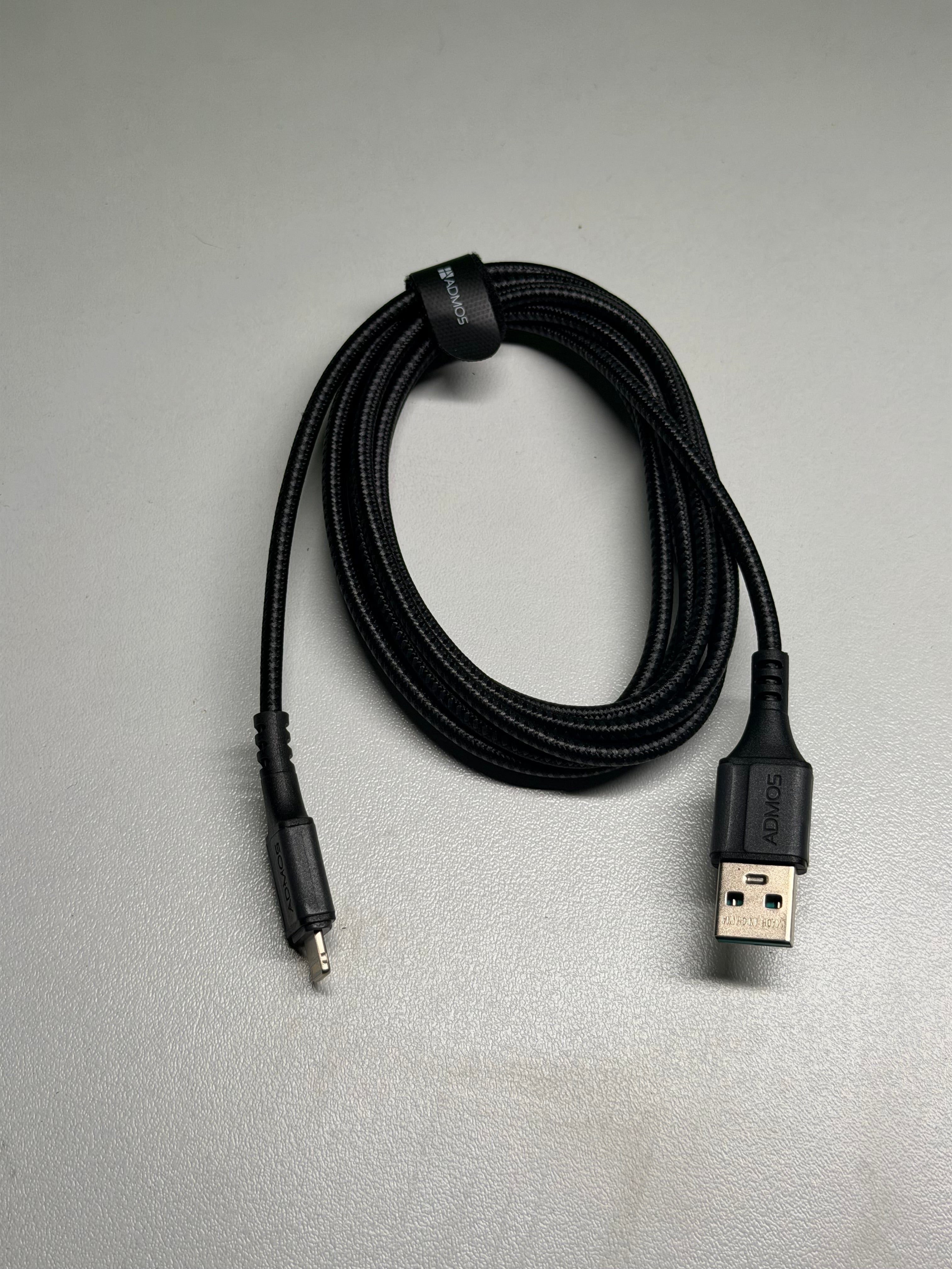 ADMOS NYLON DATA CABLE USB-A TO LIGHTNING 200CM/3A